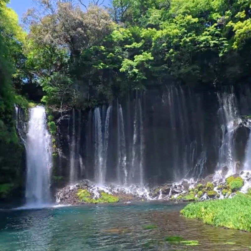 Gallery image for Shiraito Falls: Mount Fuji's Ethereal Wall of Water